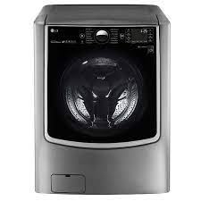 The delivery company dented my new washer in four places, refused to do the installation. Lg 5 2 Cu Ft Mega Capacity Turbowash Washer With On Door Control Panel Costco