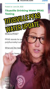 PFAS Contamination in Titusville, Florida