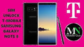 Unlock via imei function removed for public, available for bulk users only! Samsung Note8 Sm N950u T Mobile Network Unlock Youtube