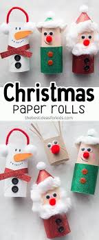 Fun christmas craft for all ages. Christmas Toilet Paper Roll Crafts The Best Ideas For Kids Christmas Art For Kids Christmas Crafts For Kids Kids Crafts To Sell