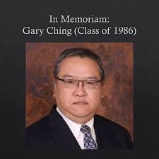In memory of Mr Gary Ching (Class of 1986) Please swipe for the full  obituary