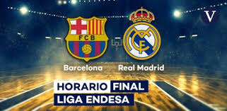 Las últimas noticias, rumores de fichajes, fixtures y más noticias sobre los culé. Barcelona Real Madrid A Que Hora Y Donde Ver Hoy La Final La Liga Endesa De Baloncesto