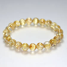 トップクォリティ]ゴールドルチルクォーツブレスレット（約8.5mm玉） - 埼玉県吉川市の天然石専門店・水晶パワーストーン通販  Infonix（インフォニック）