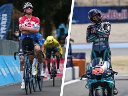 Wat een pech voor mathieu van der poel! Het Opmerkelijke Zegegebaar Van Mathieu Van Der Poel Weet Niet Of Het Er Cool Uitzag Op De Fiets Tirreno Adriatico 2021 Hln Be