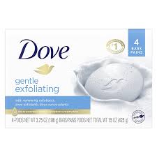 Beauty, cosmetic & personal care. Buy Dove Beauty Bar More Moisturizing Than Bar Soap Gentle Exfoliating With Mild Cleanser For Softer And Smoother Skin 3 75 Oz 4 Bars Online In Germany B00npnvaa8