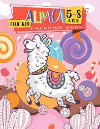 Feel free to print and color from the best 30+ llama coloring page at getcolorings.com. Alpaca Coloring Books For Kids 5 8 Age Llama Easy Fun Beautiful Coloring Pages Cute Animals Kawaii Relaxation Creativity For Kids Boy Girl 5 To 8 Age Volume 1 Creative Pink Angel 9781727798449 Amazon Com Books