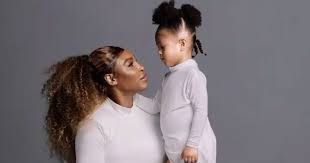 She left so as not to be distracting and insisted that she's not. Serena Williams Daughter Olympia Slay In Stuart Weitzman Campaign