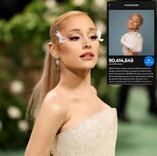 Ariana Grande (90.4 Millones) supera a Taylor Swift (90.1M) y se convierte  en la 5ta artista (y la tercera mujer) con más oyentes mensuales en Spotify  📈👑