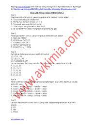 Check spelling or type a new query. Soal Uts Genap Kimia Kelas X