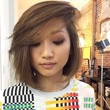 Brenda Song Debuts A Stylish New Bob Haircut Asian Hair Highlights Hair Styles Asian Short Hair