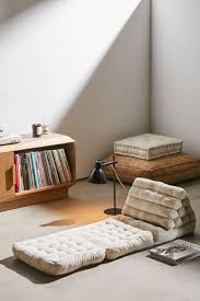 Convertible Triangle Floor Cushion In 2020 Floor Cushions Floor Seating Daybed Cushion