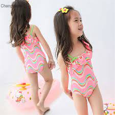 But it has to be the right plunge (not like the one below). Girls One Piece Swimsuit Pink With Wave Pattern Kids Swimwear Children Bathing Suit Baby Sandy Beach Wear Swimming Pool Swimwear Swimming Kids Swimkids Girl Aliexpress