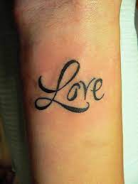 And another one that generates italic text. Love Cursive Wrist Tattoo Novocom Top