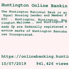 These properties have been acquired by foreclosure or through arrangements with a prior owner and are currently listed with the listing agent. Huntington Bank Login Online Banking