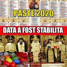 Catolicii vor celebra sărbătoarea pe 21 aprilie, iar ortodocșii abia în anul 2025 va mai fi sărbătorită în aceeași zi de toată lumea, pe 20 aprilie, dar și în 2028, pe 16 aprilie. Cand Pica Pastele In 2020 Data A Fost Stabilita