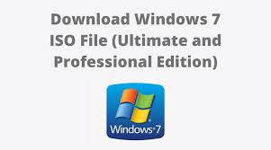 The iso file (or iso image) is a perfect representation of the whole disc. Download Windows 7 Iso File 32 64 Bit Ultimate And Professional Edition Solutionhow