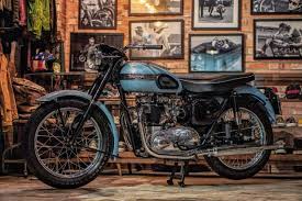 Image result for Blue 1951 Motorcycle