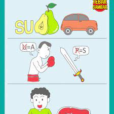 Game tebak gambar merupakan game yang sangat populer di aplikasi android krena penggunanya sendiri mencapai 10.000.000 download, di dlmnya terdapat berbagai jenis puzzel untuk kalian slesaikan dari level yang paling mudah hingga yang paling sulit, gam etebak gambar memiliki 135 level dan di. Jawaban Tebak Gambar Level 6 Game Android