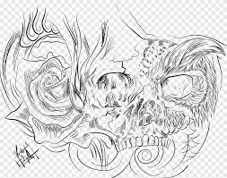 Sketsa tatto terbaik for android apk download. Tattoo Line Art Paper Sketch Gueixa Monochrome Head Png Pngegg