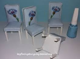 Keyfim Minyatur Mavilim Yemek Odasi Takimi Mobilya Fikirleri Minyaturler Mobilya