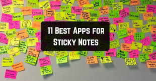 11 Best Apps For Sticky Notes For Android Ios Free Apps For Android And Ios Sticky Notes App Android Notes Sticky Notes