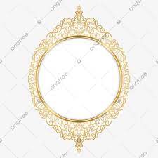 islamic frame circle gold ornament decorative flower decor ornament damask png transparent clipart image and psd file for free download frame circle gold pattern islamic frames