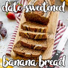 Add all ingredients through almond milk (vanilla, egg, oil, cane sugar, brown sugar, maple syrup, baking powder, salt, cinnamon, almond milk) and whisk vigorously to combine. Date Sweetened Banana Bread Sweet Simple Vegan