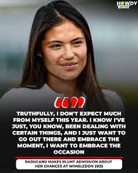 Emma Raducanu shares honest take
