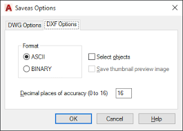 Tiada pengecualian terhadap spam atau spammer. Saveas Options Dialog Box Autocad 2019 Autodesk Knowledge Network