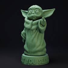 Baby Yoda By Marvin Miniatures Miniatures Prints 3d Printing Projects