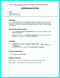 Diploma Mechanical Engineering Resume Format For Freshers