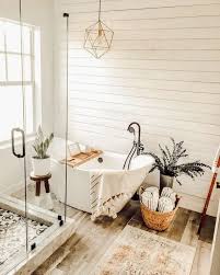 40 Gorgeous Modern Scandinavian Bathroom Ideas Momooze Farmhouse Bathroom Decor Bathroom Inspiration Modern Scandinavian Bathroom