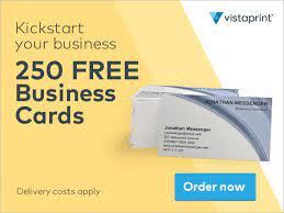 Print your custom business card online and make it as unique as your business. Vistaprint 250 Free Business Cards Bargainer Co Nz