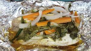 Pescado Empapelado Al Vapor Youtube