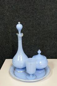 Golden, a novel by cameron dokey; Lot Art Night Service In Blue Opaline With Decorations Of Golden Stars Charles X Period Provenance Collection Opaline