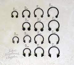 16g 316l Surgical Steel 6mm 8mm 10mm 12mm Black Horseshoe Nose Septum Ring Lip Labret Ring Cartilage Tragus Rook Conch Daith Hoop Earring In 2021 Septum Piercing Jewelry Piercing Jewelry Earings Piercings