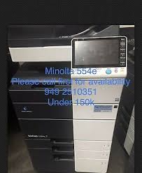 By continuing to browse, you are agreeing to our use of cookies as explained in our. Konica Minolta Bizhub C554e Color Copier Printer Scanner Low Meter Ebay
