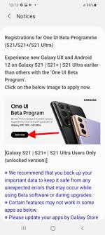 As the beta release of android 12, the software allows you to experience most of the features available. Como Instalar One Ui 4 0 Beta En Telefonos Samsung Galaxy S21 Zonagreek
