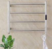Amazon.com : Electric Towel Rail, Wall Mounted Heated Towel ...