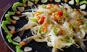 1/2 lb raw prawns or jumbo shrimp (or your choice of protein). Raw Shrimp And Fish Sauce Seafood Spicy Thai Food Stock Photo Picture And Royalty Free Image Image 46480220