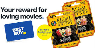 The $10 concessions bonus card is redeemable for concession purchases beginning january 1, 2020. Expired Best Buy Buy 50 Regal Gift Cards Get 10 Best Buy Gift Card Free Gc Galore