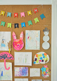 Some are built with wooden or metal frames to make them sturdier and easier to hang. How To Make A Giant Cork Board Wall For Kid Art Young House Love