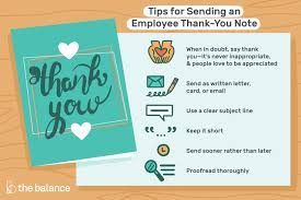 Maybe you would like to learn more about one of these? Employee Thank You Examples And Writing Tips