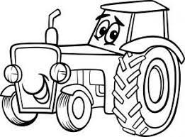 Traktory należą do ulubionych pojazdów chłopców. Kolorowanki Traktory Do Drukowania