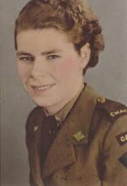 On The War Memorial Trail….. Two Researchers Meet WWII Veteran Lois Brown