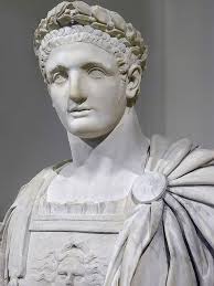 bust of the roman emperor domitian 1st century ce marble roman sculpture roman art roman emperor