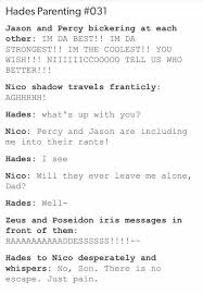Maybe you would like to learn more about one of these? Percy Jackson Memes Hades Parenting 031 Wattpad