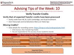Advising Tips Of The Week 1 Ppt Download The unofficial transcript includes student's past classes taken, the grades the students have received for those classes, the overall gpa, and the total credits earned. advising tips of the week 1 ppt download
