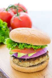 Serve up turkey burger with air fryer sweet potato fries or air fryer french fries for a tasty meal! Turkey Burger Recipe Juicy Flavorful Easy Recipe