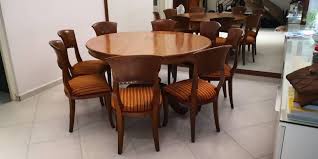 We offer a wide selection, big savings, financing and free shipping. Solid Teak Dining Table Set For Sale Furniture Tables Chairs On Carousell